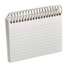 Oxford® Spiral Index Cards, 3" x 5", White, Ruled, 50 Per Pack