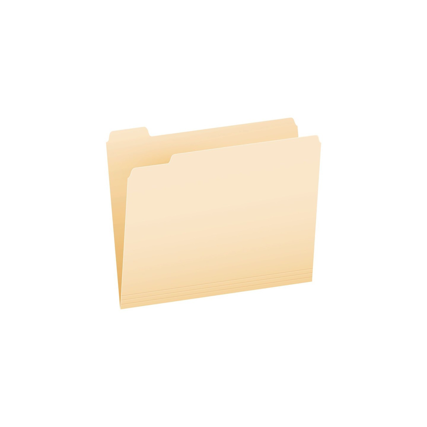 Pendaflex® Essentials™ Manila File Folders, Letter Size, 1/5 Cut, 100 Per Box