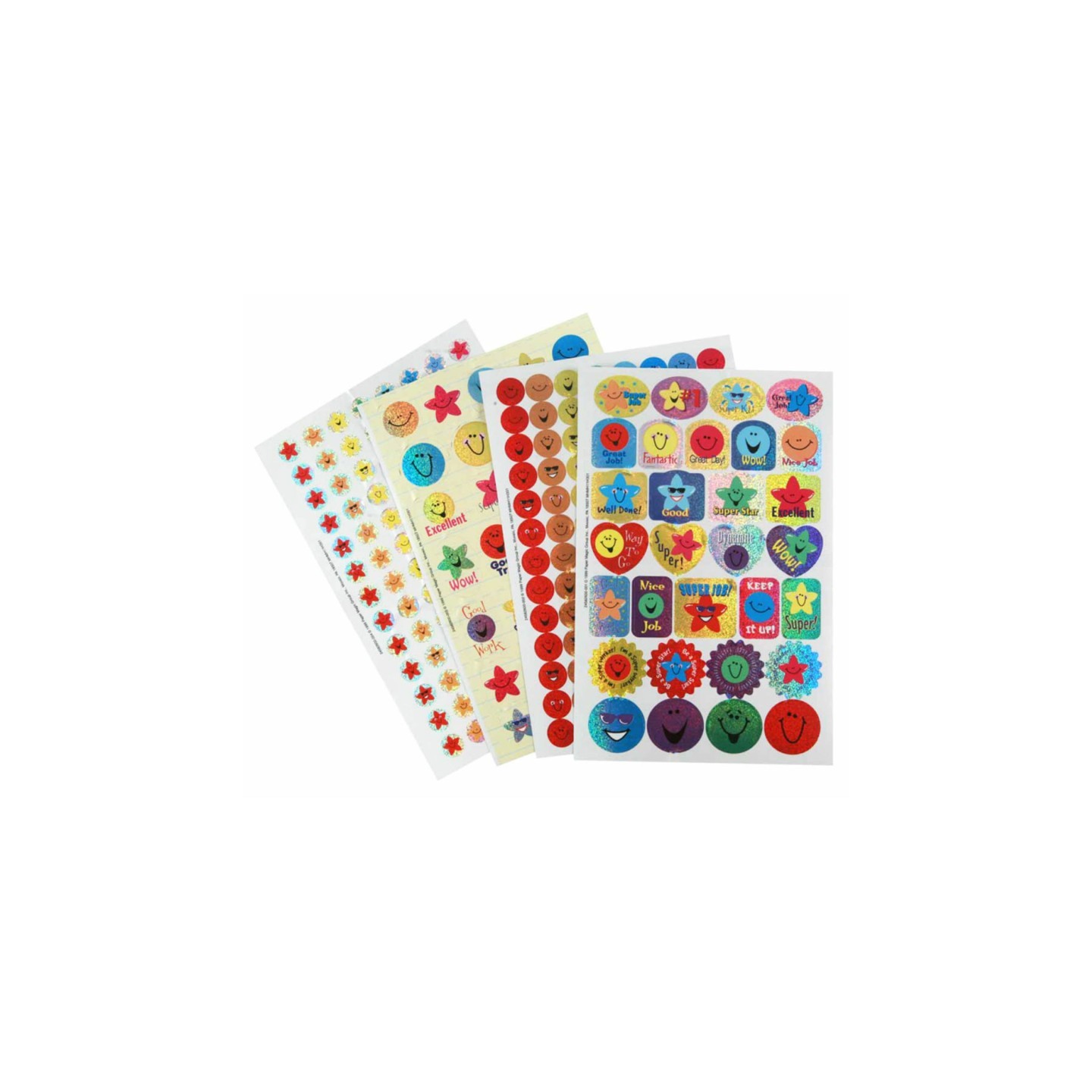 Eureka® Stars & Smiles Sparkle Sticker Book