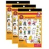 Eureka® Peanuts® Sticker Book, 410 Stickers, Pack of 3