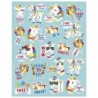 Eureka® Fruit Zebras Fruit Punch Scented Stickers, Pack of 80