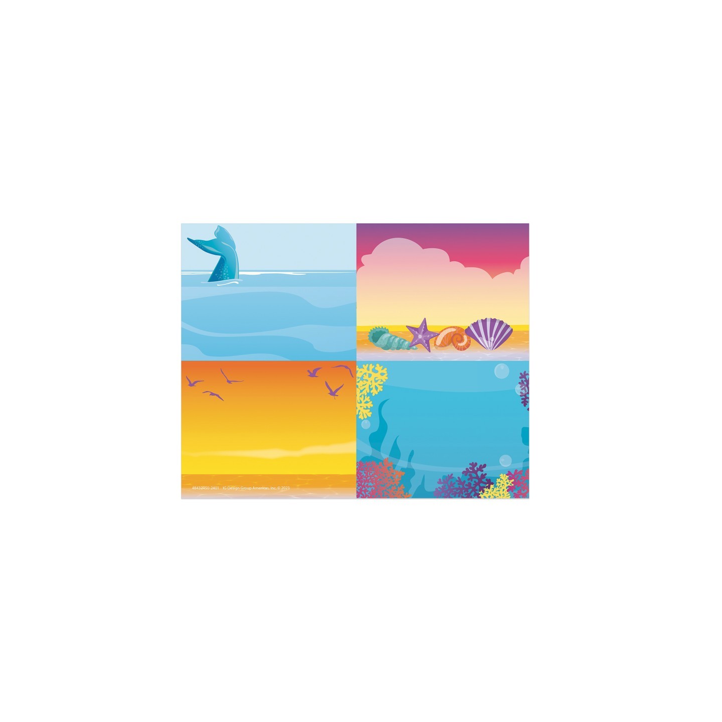 Eureka® Seas the Day Name Tags, 2-7/8" x 2-1/4", Pack of 40