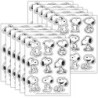 Eureka® Peanuts® Snoopy Giant Stickers, 36 Per Pack, 12 Packs