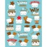 Eureka® Marshmallow Scented Stickers, Pack of 80
