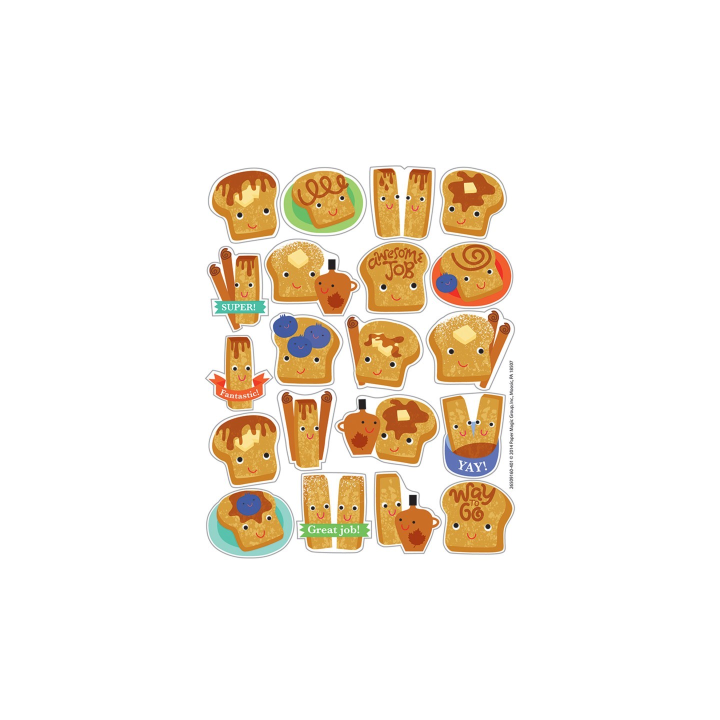 Eureka® Cinnamon Scented Stickers, Pack of 80