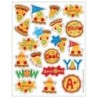 Eureka® Pizza Scented Stickers, Pack of 80