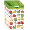 Eureka® Apple Scented Stickers, 80 Per Pack, 6 Packs
