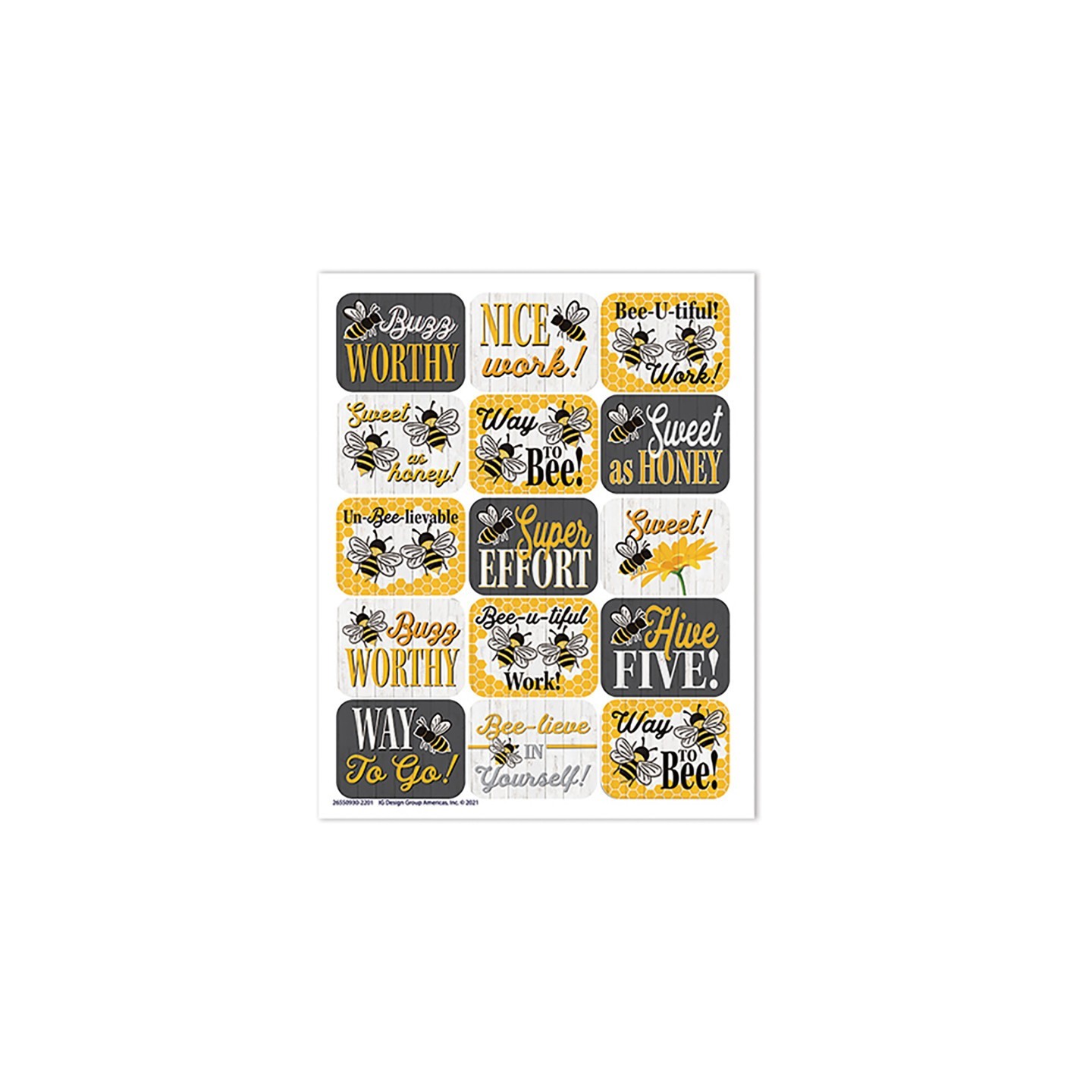 Eureka® The Hive Success Stickers, Pack of 120