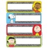 Eureka® Peanuts® Composition Label Stickers, Pack of 56