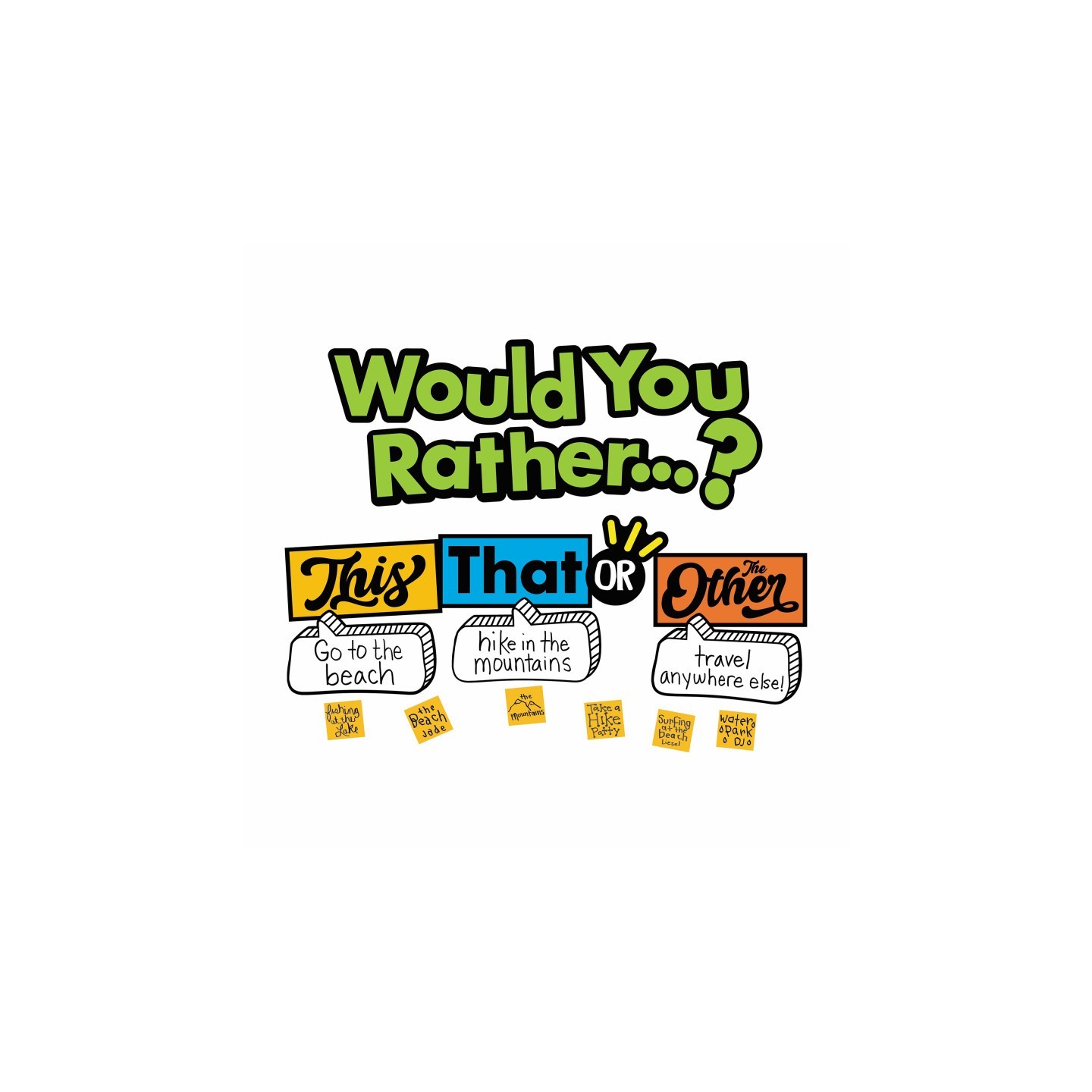 Eureka® Would You Rather Headliner