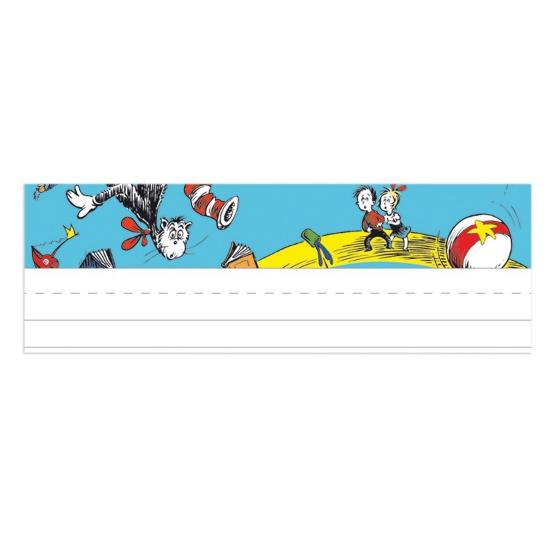 Eureka® Cat in the Hat™ Self-Adhesive Name Plates, Pack of 36