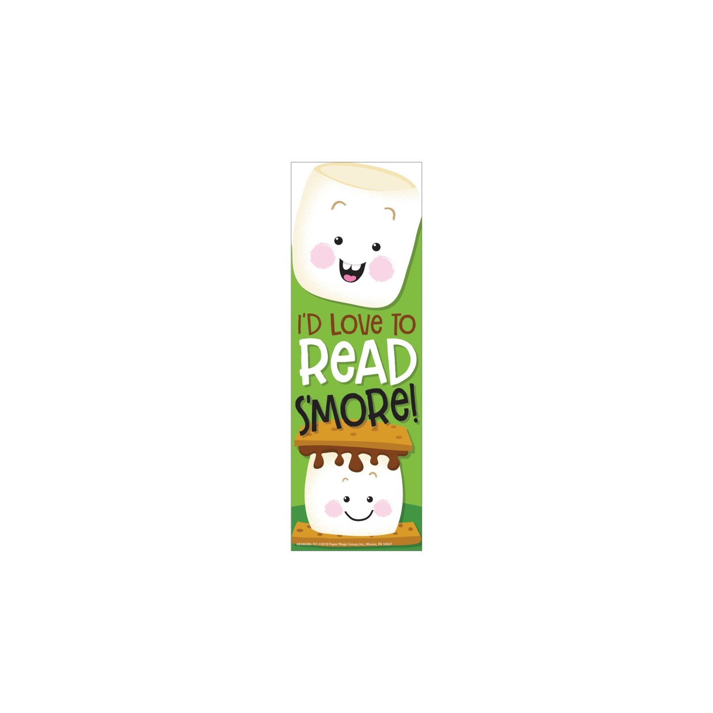 Eureka® Marshmallow Scented Bookmarks, Pack of 24