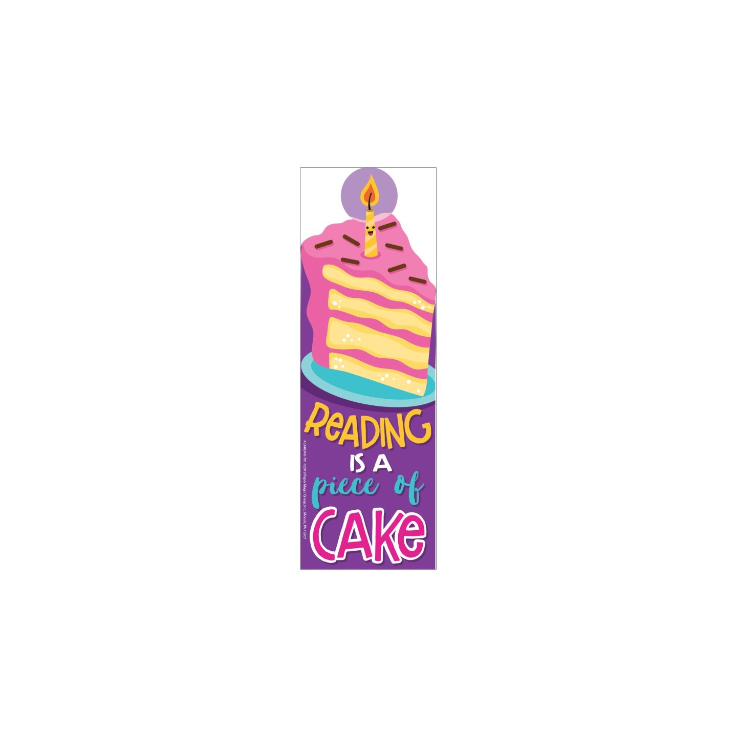 Eureka® Cake Scented Bookmarks, Pack of 24