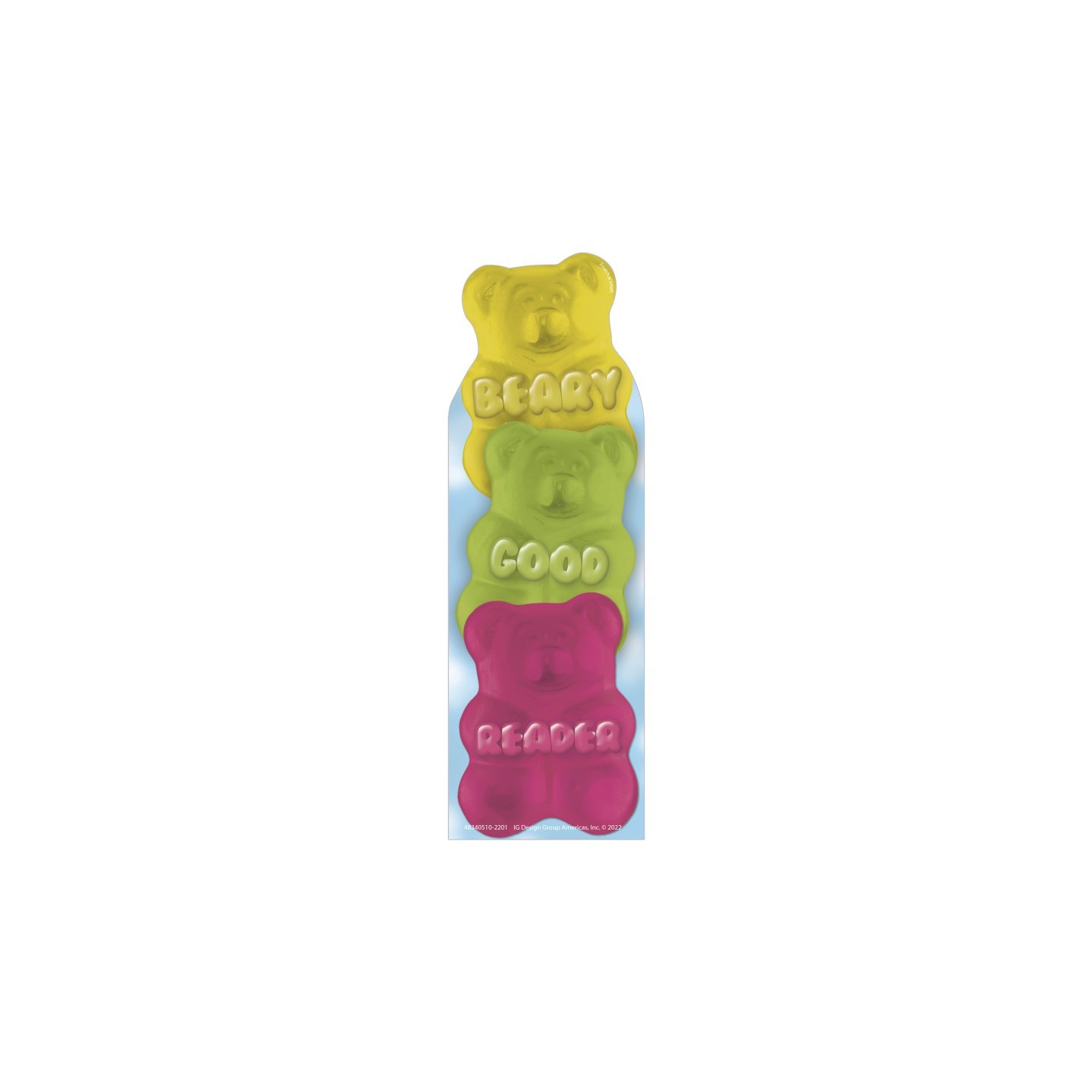 Eureka® Beary Good Reader Gummy Bear Scented Bookmarks, Pack of 24