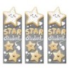Eureka® Star Cookies Sugar Cookie Scented Bookmarks, 24 Per Pack, 3 Packs