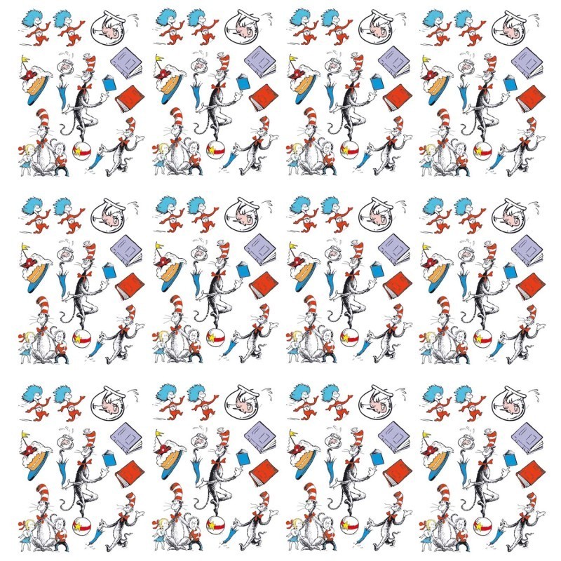 Eureka® Cat in the Hat™ Characters Window Clings, 12 Sheets