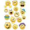 Eureka® Emoticons Window Clings, 1 Sheet