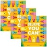 Eureka® Crayola® Mini Reward Chart with Stickers, 36 Per Pack, 3 Packs