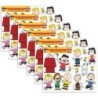 Eureka® Peanuts® Classic Characters 2-Sided Deco Kit, 6 Kits