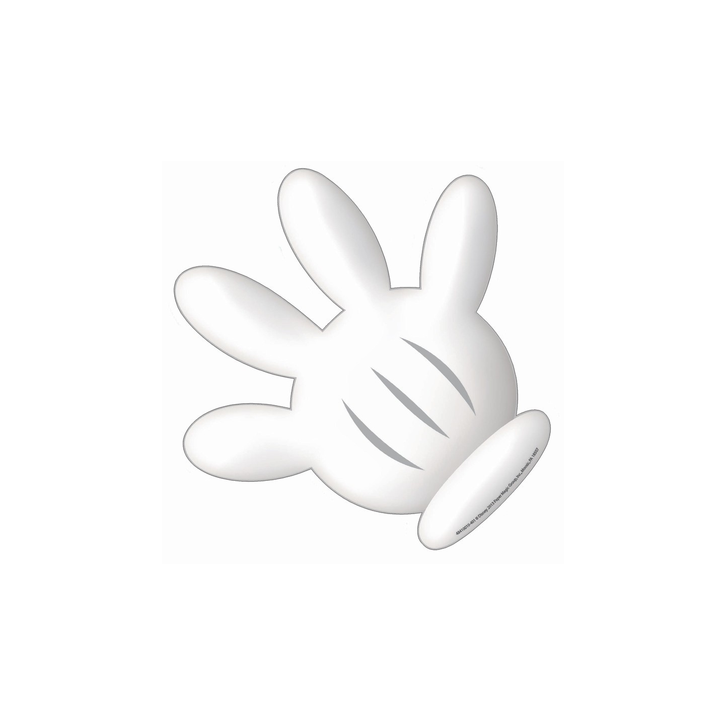 Eureka® Mickey Mouse Clubhouse® Hand Paper Cut Outs, Pack of 36