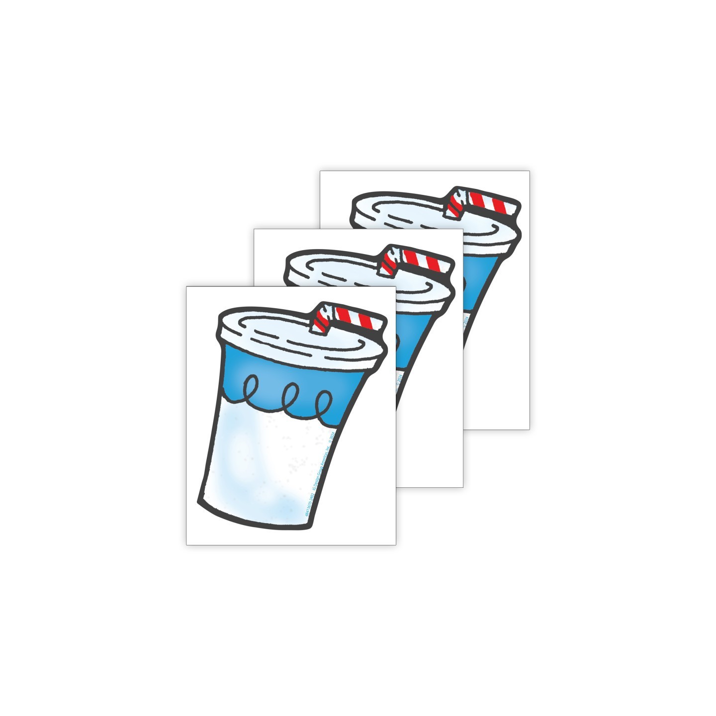 Eureka® Fast Food Paper Cut-Outs, 36 Per Pack, 3 Packs