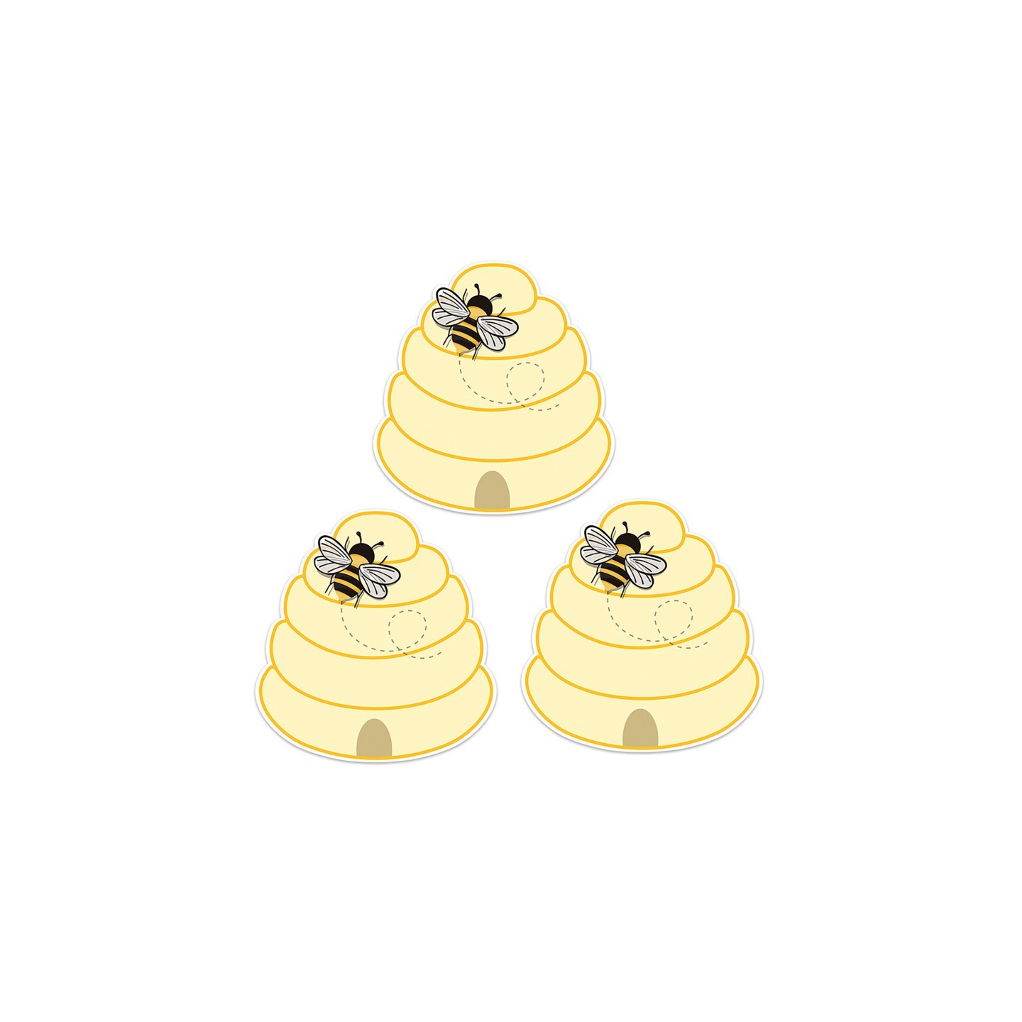 Eureka® The Hive Beehive Paper Cut-Outs, 36 Per Pack, 3 Packs
