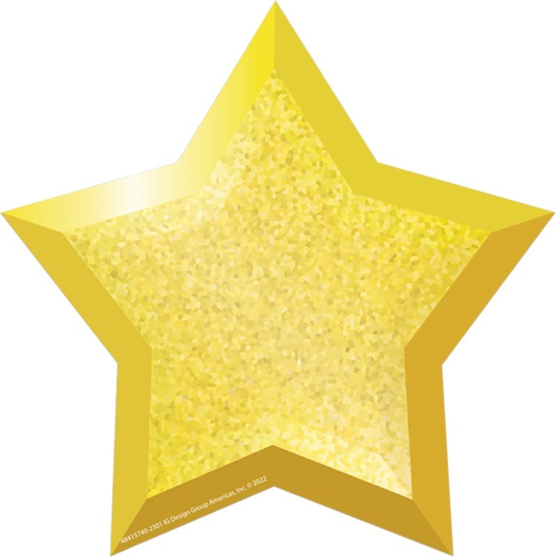 Eureka® Stars Paper Cut-Outs, Pack of 36