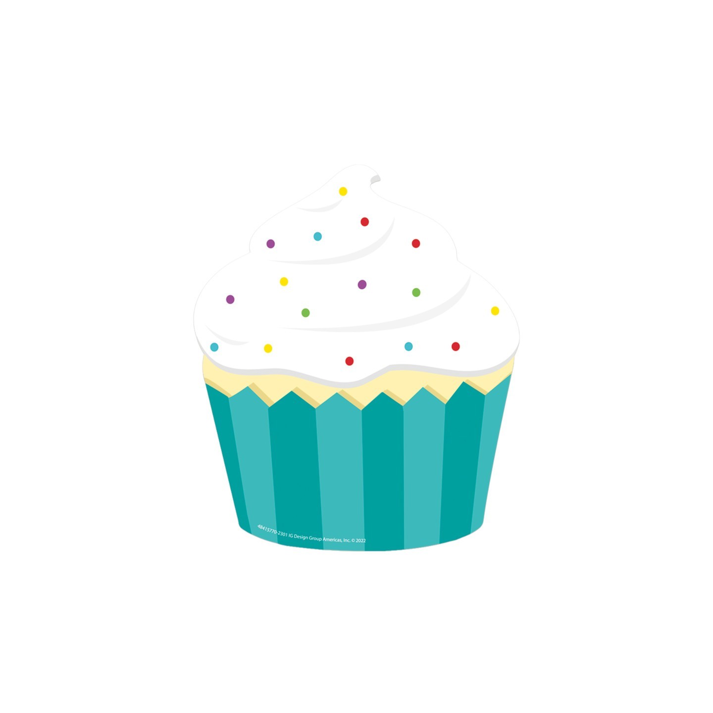 Eureka® Cupcake Paper Cut-Outs, Pack of 36