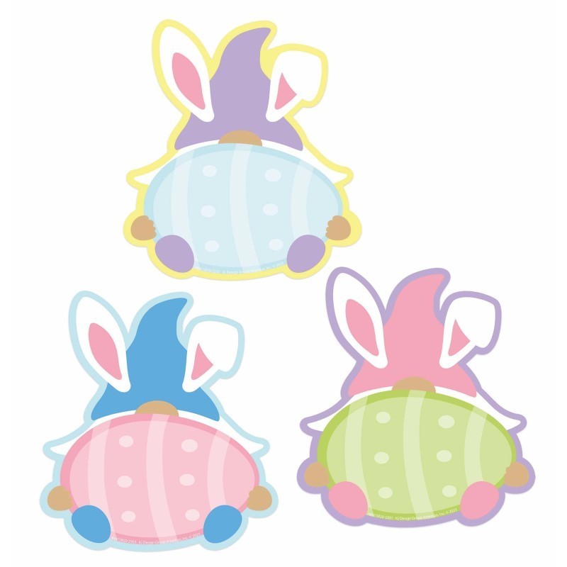 Eureka® Easter Gnomes Paper Cut-Outs, Pack of 36