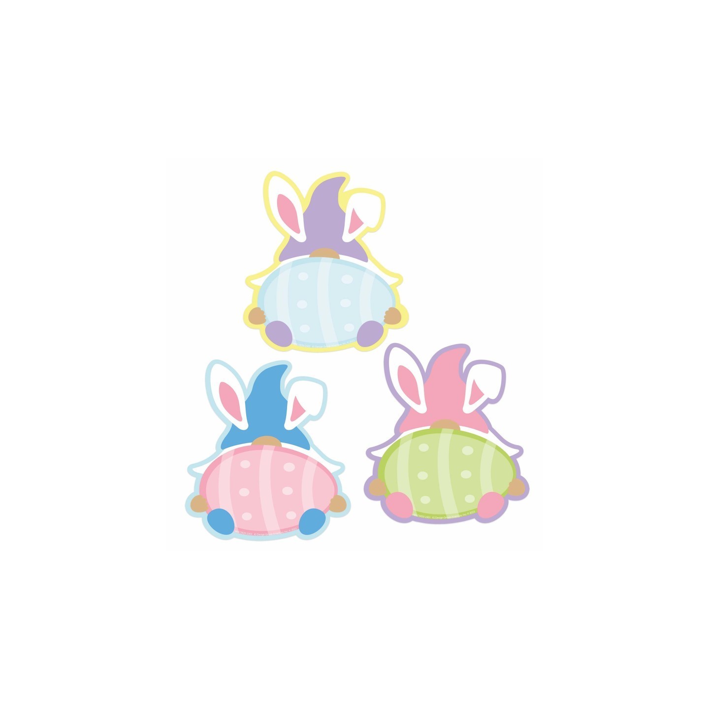 Eureka® Easter Gnomes Paper Cut-Outs, Pack of 36