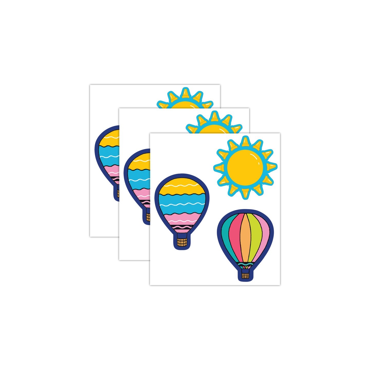 Eureka® Crayola® Colors of Kindness Paper Cut-Outs, 36 Per Pack, 3 Packs