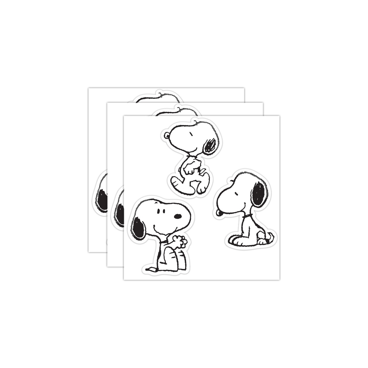 Eureka® Peanuts® Snoopy Assorted Paper Cut-Outs, 36 Per Pack, 3 Packs