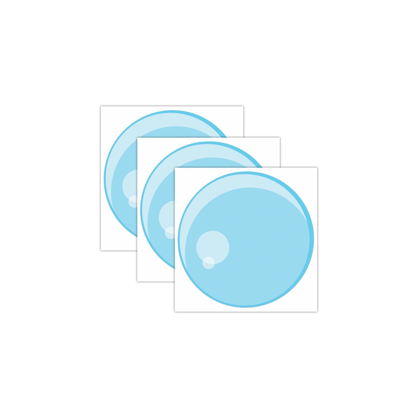 Eureka® Seas the Day Bubbles Paper Cut-Outs, 36 Per Pack, 3 Packs