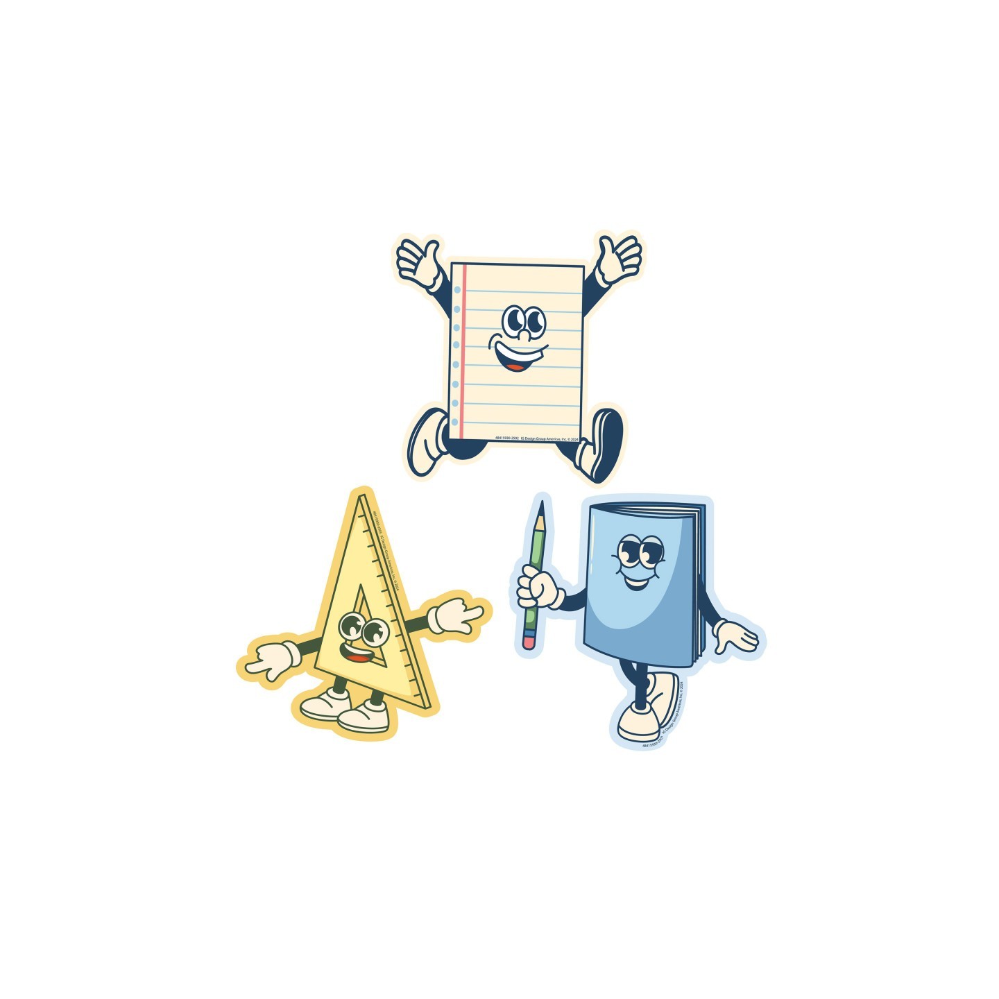 Eureka® S'Cool Era Paper Cut-Outs, Pack of 36