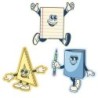 Eureka® S'Cool Era Paper Cut-Outs, Pack of 36