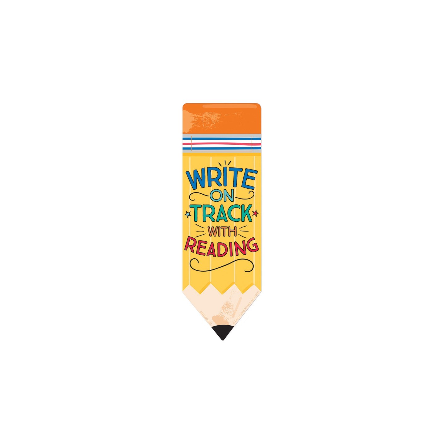 Eureka® Pencil Write on Track with Reading Bookmarks, Pack of 36