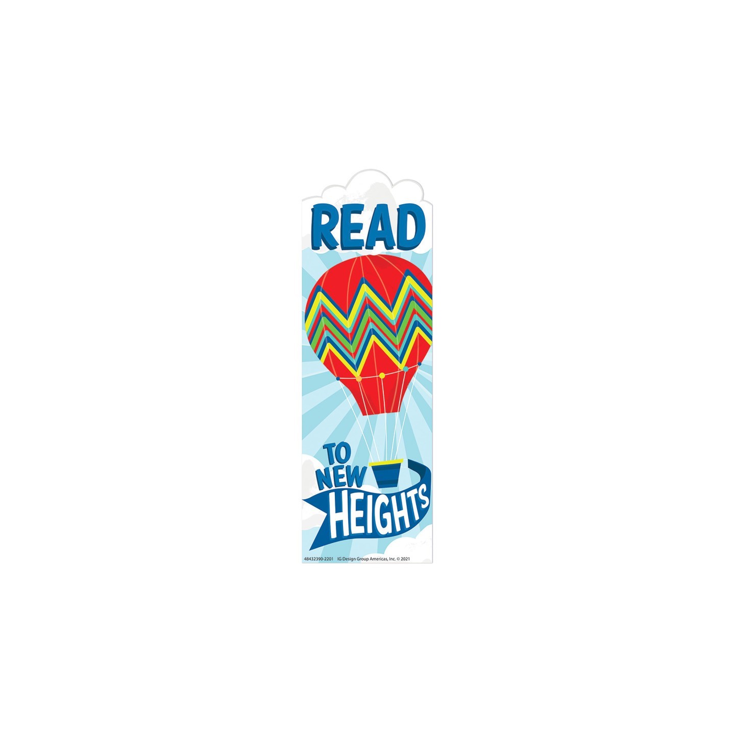 Eureka® Hot Air Balloon New Heights Bookmarks, Pack of 36