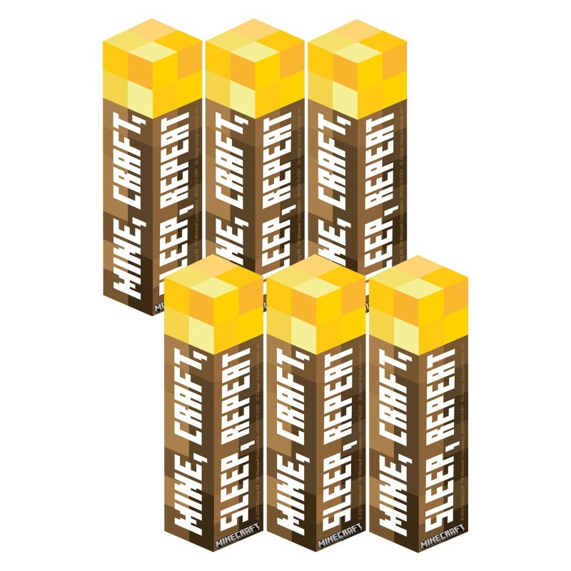 Eureka® Minecraft Bookmark, 36 Per Pack, 6 Packs