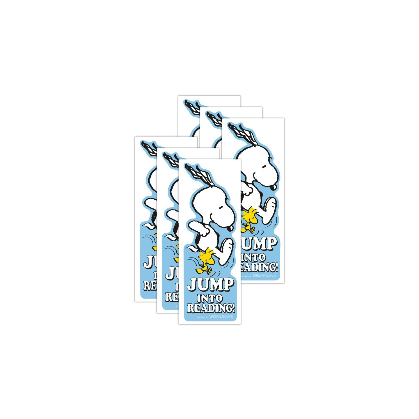 Eureka® Peanuts® Bookmarks, 36 Per Pack, 6 Packs