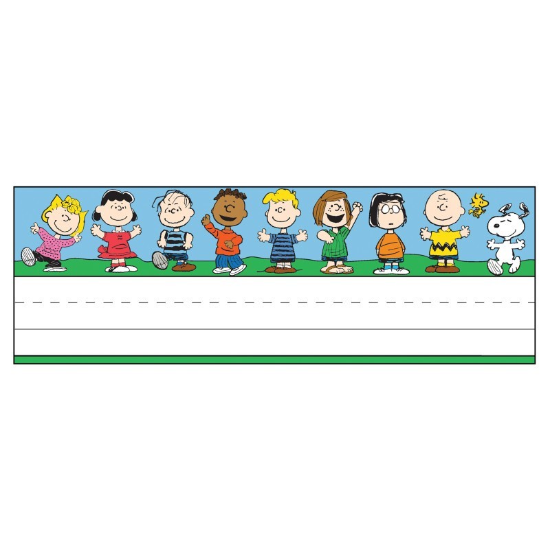 Eureka® Peanuts® Tented Name Plates, Pack of 36