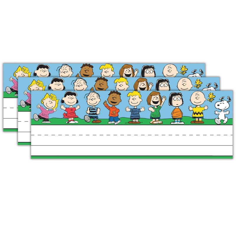 Eureka® Peanuts® Tented Name Plates, 36 Per Pack, 3 Packs