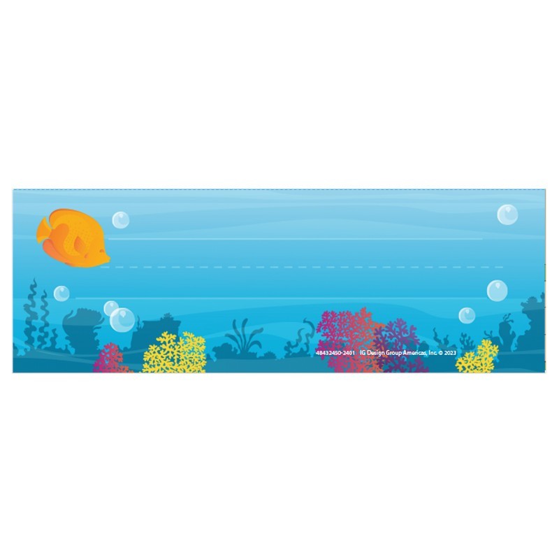 Eureka® Seas the Day Tented Name Plates, Pack of 36