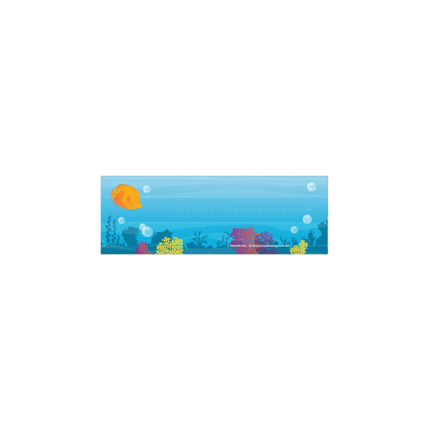 Eureka® Seas the Day Tented Name Plates, Pack of 36