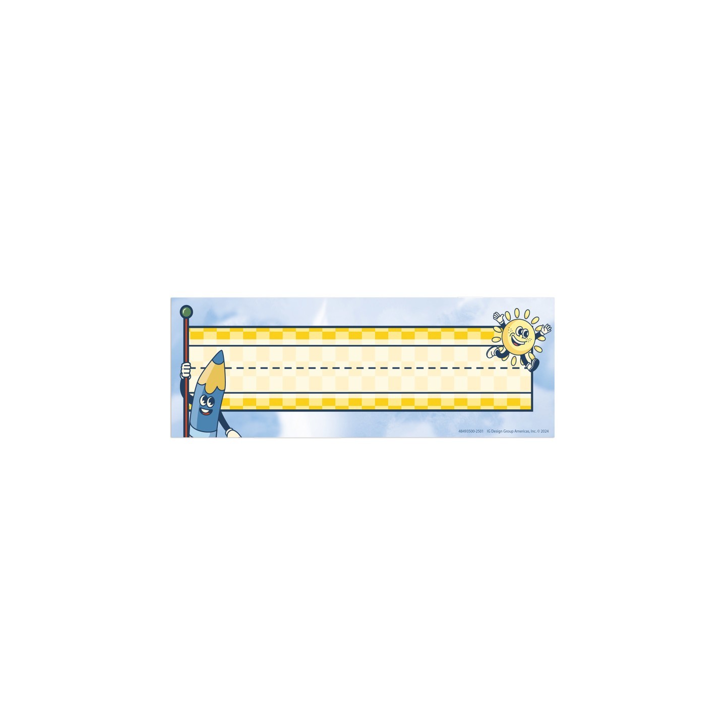 Eureka® S'Cool Era Tented Name Plate, 9-5/8" x 6-1/2", Pack of 36