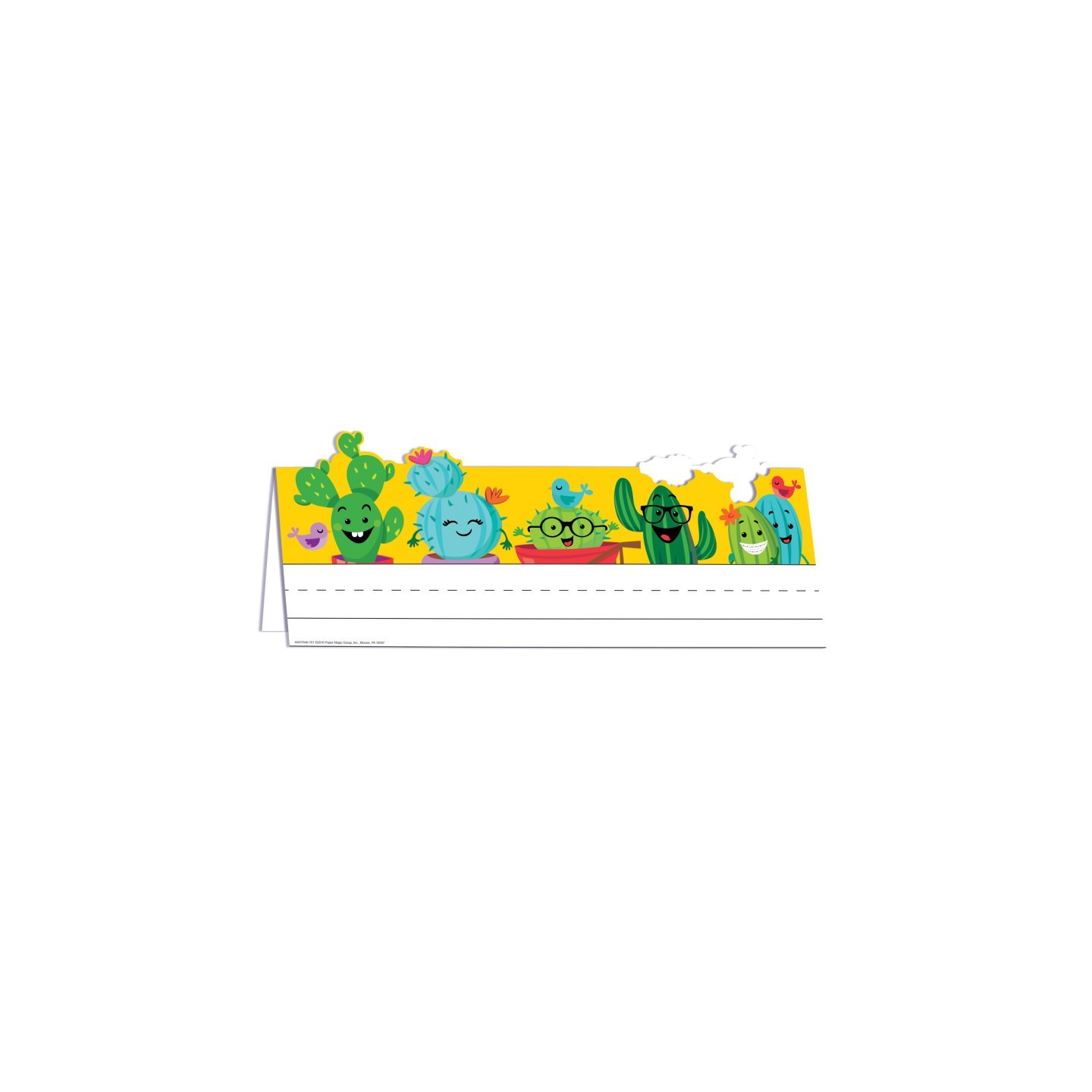 Eureka® A Sharp Bunch Die Cut Tented Name Plates, Pack of 36