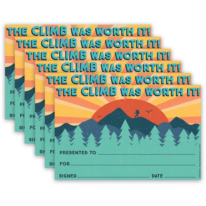 Eureka® Adventurer Recognition Awards, 36 Per Pack, 6 Packs