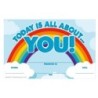 Eureka® Today Is All About You Recognition Award, Pack of 36