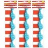 Eureka® Dr. Seuss™ Dimensional Look Extra Wide Die Cut Deco Trim®, 37 Feet Per Pack, 3 Packs